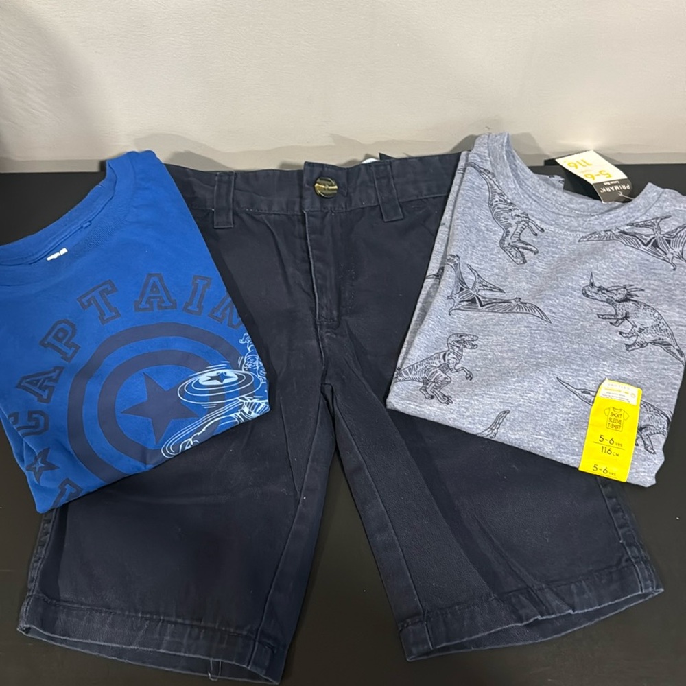 Tommy Hilfiger Short/ Uniclo and Primark shirts